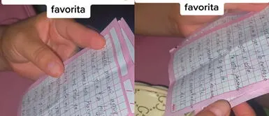 La 'cariñosa' peruana contó que siempre recibe bonitos regalos de sus clientes. Joven se enamora de 'cariñosa' peruana y le escribe una romántica carta: "Quiero ser tu incondicional"