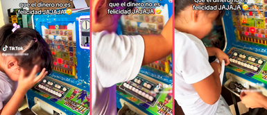Niña gana en máquina tragamonedas y su desenfrenada reacción se vuelve viral Niña gana en máquina tragamonedas y su desenfrenada reacción se vuelve viral: "Me sentí millonaria"