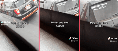 Peruano tunea su auto con osado mensaje Peruano tunea su auto con atrevido mensaje: "Capacidad máxima 4 malcriadas"