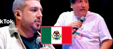 Jorge Luna y Ricardo Mendoza llegan a México para burlarse de su bandera y el show se descontrola Jorge Luna y Ricardo Mendoza llegan a México para burlarse de su bandera y el show se descontrola