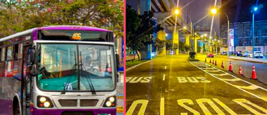 Viajes 14 minutos más rápidos gracias a carriles exclusivos para transporte público en SJL Viajes 14 minutos más rápidos gracias a carriles exclusivos para transporte público en SJL