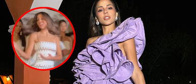 Luciana Fuster muestra sus mejores dotes para el baile Luciana Fuster deleita a sus seguidores bailando festejo en pisada de uvas