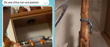 La conversación en WhatsApp se volvió viral en Twitter. Joven armó escena de celos a su novio con una pata de chancho y usuarios le advierten: "Date cuenta, amigo"