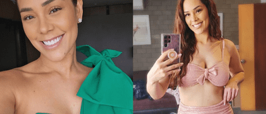 Karen Schwarz enamora con sus outfits en redes sociales. Karen Schwarz captura la esencia del glamour enfundada en elegante vestido halter para una ocasión especial