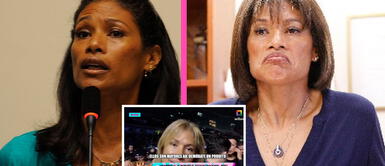 Cecilia Tait se indigna con reportero en concierto de Hombres G por comentario sobre su edad. Cecilia Tait se indigna con reportero en concierto de Hombres G por comentario sobre su edad: "Demórate un poquito"