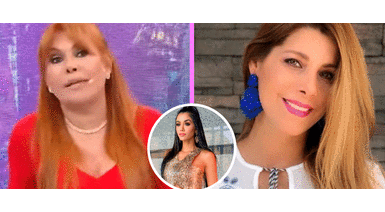 Magaly aplaude a Viviana Rivasplata tras pedir a Camila Escribens que aclare sobre su vida lujosa. Magaly aplaude a Viviana Rivasplata tras pedir a Camila Escribens que aclare sobre su vida lujosa.