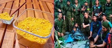 Rescate de los 4 niños en la selva de Colombia. Foto: @Ivan_Velasquez_/Twitter El alimento que mantuvo con vida a niños perdidos en selva de Colombia: ¿qué comieron por 40 días?