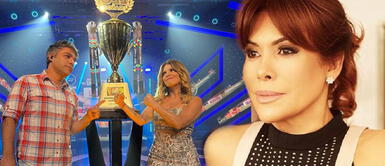 Magaly Medina revuelca a Renzo Schuller por papel en "Esto es Guerra" Magaly Medina revuelca a Renzo Schuller por papel en "Esto es Guerra"