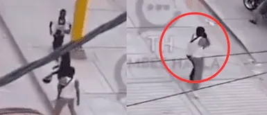 El valiente hombre se enfrentó al ladrón en Tumbes. Hombre se enfrenta a ladrón que le había robado a una señora en Tumbes y el final es impactante