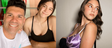 Carlos Barraza se luce junto a su hija Gaela. Tomate Barraza y su hija Gaela demuestran su amor con un outfit urbano lleno de complicidad