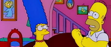 Los Simpson es una de las series más populares de la televisión Los Simpson y un error que nadie vio: ¿puedes descifrar qué está mal en esta escena?