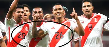 Edison Flores y Bryan Reyna se juntaron y se mandaron un mensaje subliminal Bryan Reyna y Edison Flores formaron el '2026' y emocionan a los hinchas de la selección peruana