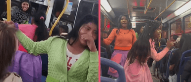 Niñas de Huancavelica cantan en bus Jovencitas de Huancavelica se llevan las palmas en TikTok al mostrar increíble talento en bus limeño