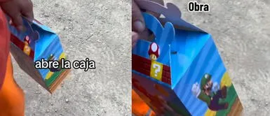 Los obreros quedaron en 'shock' al ver lo que le dieron por el Día del Padre. Obreros se emocionan al recibir regalos por Día del Padre, pero se llevan terrible sorpresa al abrir la cajita