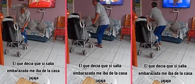 Padre amenazó a su hija con botarla de casa si salía embarazada; pero ahora le baila 'El gallo y la pata' a su nieto Padre amenazó a su hija con botarla de casa si salía embarazada; pero ahora le baila 'El gallo y la pata' a su nieto