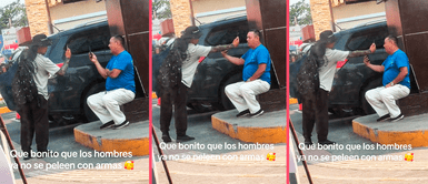 Hombres ya no se agarran a golpes y prefieren pelear grabándose con el celular Hombres ya no se agarran a golpes y prefieren pelear grabándose con el celular: "Gana el más viral"