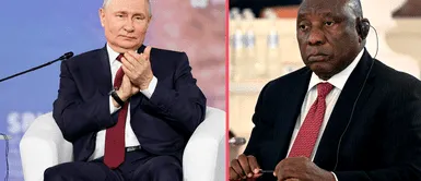 Presidente sudafricano le dice a Putin que la guerra en Ucrania debe terminar Presidente sudafricano le dice a Putin que la guerra en Ucrania debe terminar