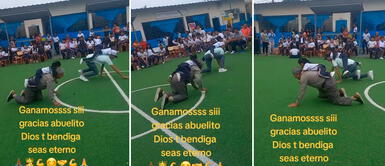 Abuelito emociona a usuarios en redes sociales al participar y ganar en juego por el Día del Padre Abuelito emociona a usuarios en redes sociales al participar y ganar en juego por el Día del Padre