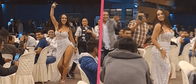 Dorita Orbegoso desató locura en evento del Día del Padre Dorita Orbegoso robó suspiros en evento del Día del Padre