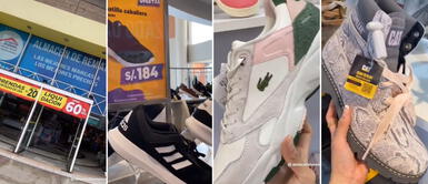 Almacén de remate en Sal Miguel ofrece Lacoste, CAT, Adidas y más importado de Estados Unidos Almacén de San Miguel remata zapatillas Lacoste, CAT, Adidas y más importadas de Estados Unidos