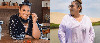 Mónica Torres demuestra su estilo en 'El Gran Chef Famosos'. Mónica Torres se roba el show en 'El Gran Chef Famosos' luciendo unas botas metalizadas trendy