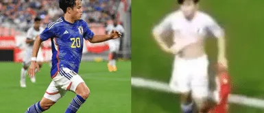 El futbolista japonés no soportó las críticas. Jugador japonés se retracta y pide perdón tras despreciar la camiseta de la selección peruana