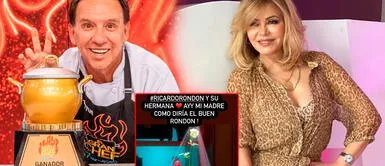Gisela Valcárcel expuso a Ricardo Rondón antes que ganara "El Gran Chef Famosos" Gisela Valcárcel expuso a Ricardo Rondón antes que ganara "El Gran Chef Famosos"