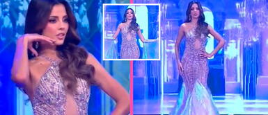 Luciana Fuster deslumbra con vestido de gala en el Miss Grand. Luciana Fuster deslumbra con vestido de gala en el Miss Grand.