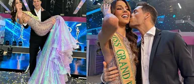 Patricio Parodi aplaude en primera fila el triunfo de Luciana Fuster en el Miss Grand Perú 2023 Patricio Parodi defiende orgulloso el triunfo de Luciana Fuster en el Miss Grand Perú 2023 pese al hate en las redes