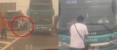 El final de esta historia de persecución fue inesperado. Joven corre para alcanzar bus, ruega al chofer para subir y pasa lo impensado