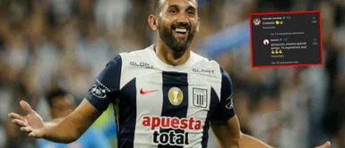 Hernán Barcos busca 'fichar' a goleador de las Eliminatorias para que llegue a Alianza Lima: Te esperamos Hernán Barcos busca 'fichar' a goleador de las Eliminatorias para que llegue a Alianza Lima: "Te esperamos"