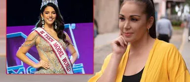 Danusca Zapata orgullosa de Gaela Barraza "por traer" la corona del Miss Teen Model World a Perú Danuska Zapata orgullosa de Gaela Barraza "por traer" la corona del Miss Teen Model World a Perú