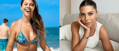 Alondra García Miró deslumbra en redes con su estilo único. Alondra García Miró disfruta del mar de Ibiza posando con una salida de baño a crochet trendy