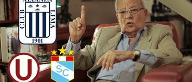 César Hildebrandt resalta la valentía de Alianza Lima para enfrentarse a la FPF: Vergüenza la 'U' y Cristal César Hildebrandt resalta la "valentía" de Alianza Lima para enfrentarse a la FPF: "Vergüenza la 'U' y Cristal"