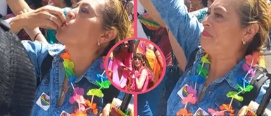 Mamá emociona al mostrarse orgullosa de su hijo en marcha pride México: madre conmueve al ver orgullosa a su hijo en marcha del Orgullo LGTBIQ+