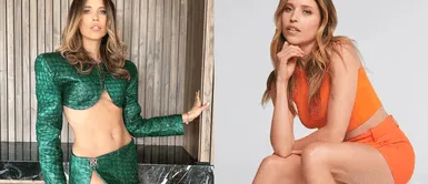 Anna Carina Copello deslumbra en redes sociales con sus outfits. Anna Carina Copello redefine la elegancia con su atrevido vestido cut-out de pedrería