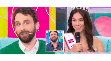 Rodrigo González cae rendido ante la belleza de Gaela Barraza. Rodrigo González cae rendido ante la belleza de Gaela Barraza.