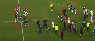 Copa Sudamericana: cuatro jugadores de la 'U' serían sancionados por pelea y se perderían la siguiente fase Copa Sudamericana: cuatro jugadores de la 'U' serían sancionados por pelea y se perderían la siguiente fase