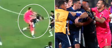 José Carvallo se pronunció sobre la pelea entre Universitario y Gimnasia y Esgrima La Plata José Carvallo culpó a la policía por su pasividad en la batalla campal entre Universitario y Gimnasia