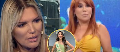 Jessica Newton minimiza las críticas de Magaly Medina hacia Luciana Fuster. Jessica Newton multiplica por cero a Magaly y sus críticas a Luciana Fuster