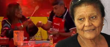 Doña Peta le mete cucharonazo al ‘Coyote’ Rivera por fallar en la cocina de Gisela Doña Peta le mete cucharonazo al ‘Coyote’ Rivera por fallar en la cocina de Gisela
