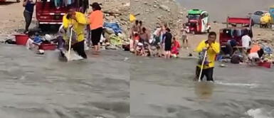 El heladero se volvió viral en las redes sociales y causó furor entre los usuarios. Heladero es sensación en TikTok al cruzar el río para vender sus productos: "Cerca de ti"