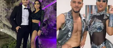 Melissa feliz con su nuevo negocio. Melissa Paredes y Anthony Aranda felices por la inauguración de local de baile