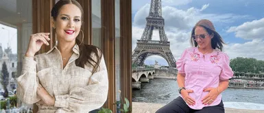 Marina Mora anuncia su embarazo en Francia. Marina Mora luce su pancita de embarazo bajo el sol de Italia enfundada en un bikini neón