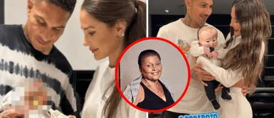 Ana Paula Consorte presentó a su retoño. Ana Paula consorte muestra por primera vez el rostro de su hijo con Paolo Guerrero