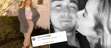 Rodrigo Cuba y Ale Venturo tienen una hija de seis meses de nacida. Cibernautas arremeten contra el 'Gato' Cuba por su conducta con Ale Venturo: "Déjala en paz"