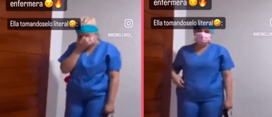 Mujer quiere cumplir fantasía de su pareja, pero se confunde de disfraz de enfermera Mujer cumple fantasía de su pareja, pero se confunde de disfraz de enfermera: "Grey’s anatomy"