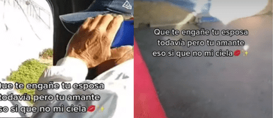El hombre protagonizó una peculiar escena y llamó la atención de los pasajeros. Hombre indignado con su amante por serle 'infiel': "Solo mi esposa me puede engañar"