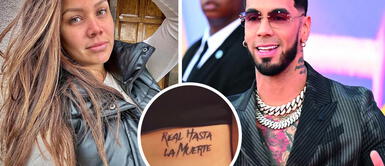 Andrea San Martín tiene un tatuaje en honor a Anuel ¿Andrea San Martín saca la cara por Anuel tras acusación de Yailin?: “El que más llora no necesariamente tiene la verdad”