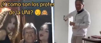 El profesor de la UNI se volvió viral en las redes sociales. Profesor de la UNI, que bailó con 'Gatitas de MegaPlaza', es ovacionado por estudiantes tras su regreso a clases